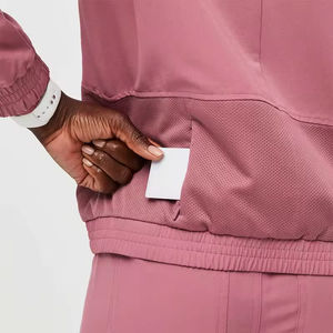 Veste médicale anti-rides sur mesure pour hôpital, veste de travail extensible pour infirmières, veste de travail médicale pour infirmières - Product Image 6