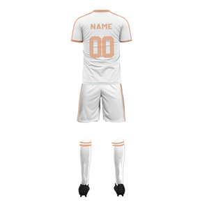 High Quality Custom Soccer Uniform Set Automated Cutting Sportswear Kids Football Jerseys with Shirts Tops Sublimated Technique - Product Image 4
