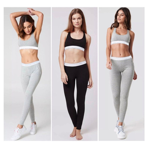 Traje de yoga para gimnasio de alta calidad para mujer, conjunto de diseño personalizado, ropa deportiva flexible de tela suave, proveedor mayorista de vendedores de Bangladesh - Product Image 5