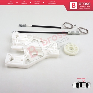 Kit de réparation de lève-vitre arrière droit BWR5067 pour A1 MK1 8X 2010-2019 5 portes Hatchback Sportback 8X4839462 - Product Image 3