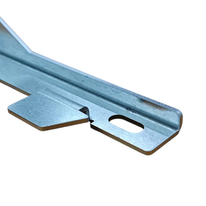 Supports de panneau de commande galvanisés de fabrication de tôle d'acier de coupe et de pliage personnalisés d'OEM pour le support structurel - Product Image 4