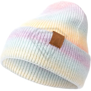 หมวกบีนนี่สำหรับผู้ชายหมวกบีนนี่พิมพ์โลโก้ผ้าสวมใส่สบายใส่ในฤดูหนาว - Product Image 2