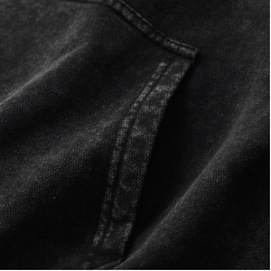 Pull en molleton de coton 100% vintage multicolore personnalisé pour sweat à capuche d'hiver tricoté brodé avec logo imprimé bouffant pour hommes femmes uni - Product Image 4