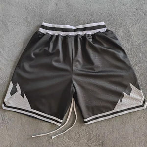 Men's Summer Casual Drawstring Shorts Premium Quality Solid Cotton with Custom Logo <b>Elastic</b> Waist & Anti-Wrinkle Feature - Product Image 2