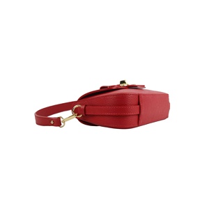 Bolso cruzado estructurado en cuero genuino Dollar - Hecho en Italia - Art. 24028 - Product Image 5