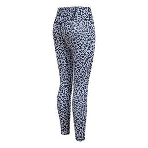 Mallas deportivas de alta calidad para mujer, LICRA transpirable/malla antibacteriana de poliéster, nuevos diseños, logotipo personalizado, cintura, entrenamiento, Yoga - Product Image 2