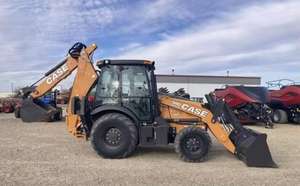 Chargeuse-pelleteuse haute puissance CASE 580SN 4x4 Diesel, machine de construction avec chargeur frontal et pelle arrière - Product Image 6