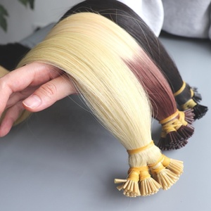 Vente en gros d'extensions de cheveux humains vietnamiens à la kératine naturelle Remy 100% à double tirage I conseils prix d'usine à trame unique - Product Image 1