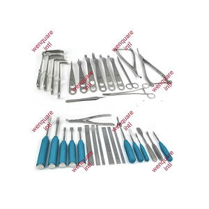 Ensemble orthopédique de retrait de ciment avec le kit d'instrument chirurgical d'ascenseur fémoral ensemble professionnel avec des ascenseurs - Product Image 2