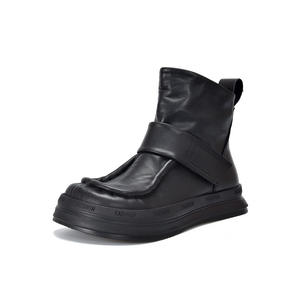 Bottes de randonnée en cuir modernes pour femmes, confortables pour le trekking en extérieur, bottes d'équitation classiques en cuir pour femmes - Product Image 4