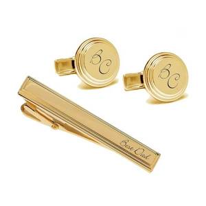 Gemelos de madera roja maciza de primera calidad, accesorio de camisa de traje de negocios personalizado para hombre, Clips de corbata de esmoquin de boda, barras de corbata, alfileres de corbata - Product Image 4