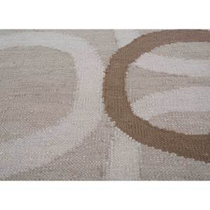 Alfombras de Lana Tejidas Planas Alhambra Ivory, Diseño Geométrico Kilim, Hechas a Mano, Rectangulares, con Forma de Diamante, para Sala de Estar y Dormitorio-ADWL-13206 - Product Image 3
