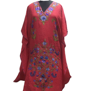 ชุดเดรสผ้าแคชเมียร์ปักลายแบบลำลองสำหรับผู้ใหญ่ผ้าแคชเมียร์นุ่มมีหลายขนาดให้เลือกเลือก - Product Image 1