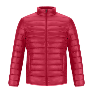 Veste d'hiver matelassée unisexe légère personnalisable support en toile doublé de coton écologique et respirant coupe-vent de haute qualité - Product Image 1