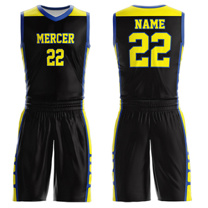 Ensembles d'uniformes de basketball personnalisés unisexes, respirants, grandes tailles, saison estivale, 100% polyester, séchage rapide, antibactériens, sans manches - Product Image 3