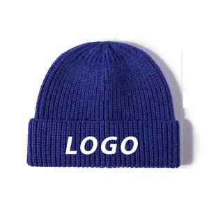 Gorro de Invierno Grueso Personalizado, Alta Elasticidad, Logotipo Personalizado Común, Bordado, Colocación de Parches, Etiquetado, Personalización de Color, Venta al por Mayor - Product Image 1
