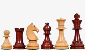 Pièces d'échecs de championnat Chavet françaises de luxe vintage reproduites en bois de rose et en buis au meilleur prix - Product Image 6