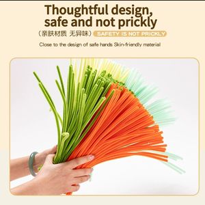 منظفات أنبوبية متعددة الألوان-قطع مشغولات يدوية ، منظفات أنبوبية من الشنيل ، سيقان الشنيل تصنعها بنفسك - Product Image 4