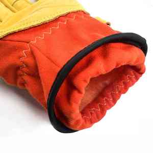 Safety Firefighting Work Glove Cotton Fireproof Protective Fireman Glove for <b>Welding</b> <b>Clothing</b> - Product Image 2