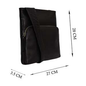 Saman exporta alta calidad hecho a mano negro Vintage cuero bandolera exclusivo cuero genuino geométrico directo superior indio - Product Image 5