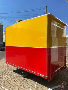 Nouveau camion de restauration rapide en acier inoxydable à vendre entièrement approvisionné avec tout l'équipement comprend la crème glacée et le chariot à hot-dog. - Product Image 4