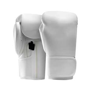 Gants de MMA/Boxe en cuir PU Rembourrage épais anti-chocs Maille respirante imperméable Paumes Sangles de poignet réglables pour le cyclisme de haute intensité - Product Image 4