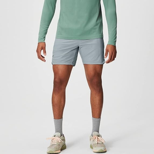 Pantalones cortos de entrenamiento para hombre de alta calidad, nuevo diseño, pretina elástica, bolsillos laterales, poliéster/nailon, patrón cómodo de playa personalizable - Product Image 5