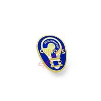 Badges de qualité supérieure personnalisables Épinglettes en laiton émaillé personnalisées avec motifs uniques