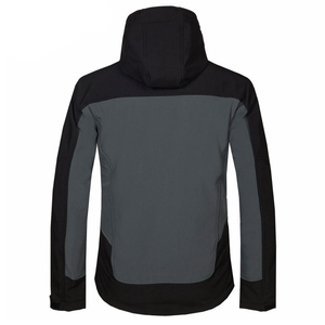 Chaqueta Softshell de Primera Calidad en Oferta, Chaqueta Softshell Impermeable de Lona Cómoda para Senderismo al Aire Libre en Invierno para Hombre - Product Image 4