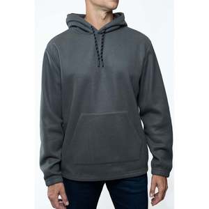 Sudadera con Capucha de Forro Polar para Hombre Lazer, Estilo Urbano, Color Gris, 100% Poliéster, Talla XL, Lavado Enzimático, Bordado 3D, Etiqueta Personalizada - Product Image 2