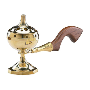 Brûleur artistique fait à la main pour encens Bakhoor, pour la maison, cadeaux, design, méditation, décoration spirituelle par Ambience Lifestyle - Product Image 2
