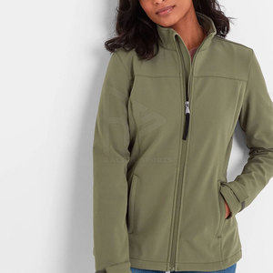 Chaquetas Softshell de Invierno 2024 para Mujer, de Alta Calidad, Resistentes al Viento, Teñidas Lisas, Tejido Transpirable, Teñido Completo, Venta al por Mayor - Product Image 2