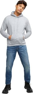 Sudadera con capucha de gran tamaño unisex, ropa de calle personalizada, aspecto de hombro caído, forro polar de algodón pesado para hombres y mujeres, estilo de invierno - Product Image 2