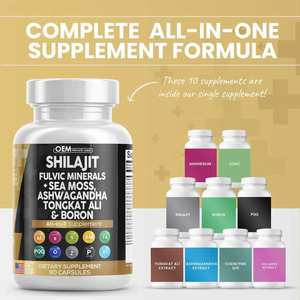 Approvisionnement en gros : Capsules de Shilajit de l'Himalaya 100 % pur et naturel, 500 mg – Complément nutritionnel pour hommes et femmes, pour l'énergie et le soutien immunitaire - Product Image 4