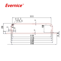 Boîtier en aluminium anodisé pour usinage CNC Boîtiers d'instruments électroniques Boîte de jonction Boîtier PCB