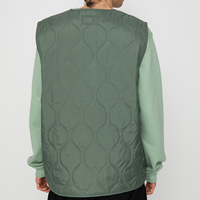 Automne et hiver haute qualité gilet décontracté solide sans manches Plus veste épaissi chaud personnalisé hommes bulle bouffante Gilets gilet