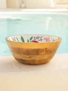 Utensilios de Cocina al por Mayor, Ensaladera y Frutero de Madera Personalizable para Decoración del Hogar, Utensilios de Cocina para Mesa - Product Image 4