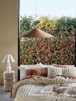 Style Boho 3 pièces coton touffeté couettes couverture roi reine double taille Double housse de couette maison Decoe literie avec taies d'oreiller