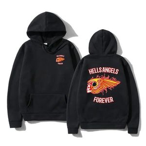 Washed <b>Hoodies</b> Printed Casual <b>Men</b> Contains Cotton High Quality Fashion Loose Pullover Unisex - Product Image 5