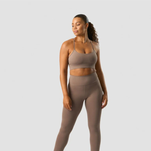 High Waist Breathable Knitted Yoga Pants Wholesale Gym Wear <b>Legging</b> Custom Anti Pilling Workout <b>Women</b> <b>Leggings</b> 2025 Lady Solid - Product Image 2