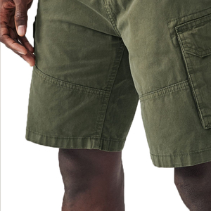 Vente en gros de shorts cargo de qualité supérieure pour vêtements d'été/dernier design teinté couleur unie vêtements de ville d'extérieur shorts cargo décontractés pour hommes - Product Image 5