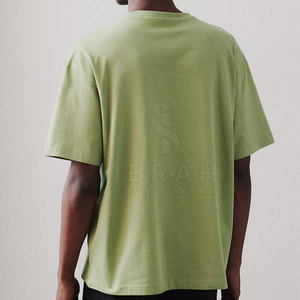Collection de mode urbaine moderne, t-shirt ample pour homme, t-shirt en coton surdimensionné, tenue décontractée confortable pour tous les jours - Product Image 4