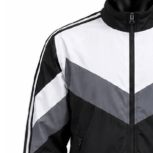 Veste de survêtement unisexe de haute qualité 100% laine, entièrement zippée, coupe ample, imperméable, coupe-vent, pour l'hiver - Product Image 4