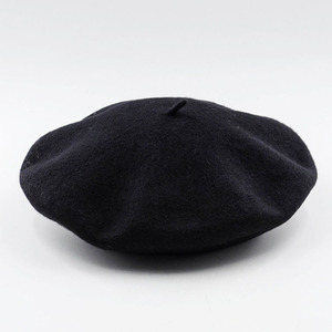 Chapeau en feutre de laine personnalisé béret casquette d'hiver personnalisé de haute qualité 100% laine coton rouge béret tactique chapeau casquette - Product Image 4
