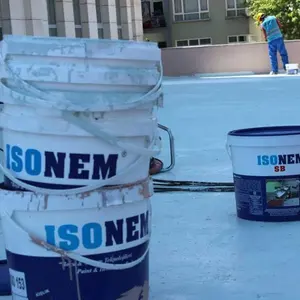 ISONEM SB SUPER LIQUID APPLIED CONCRETE ROOF WATERPROOFING MEMBRANE, 18 kg, MADE IN TURKIYE