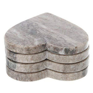 Luxury Marble Gold Plated <b>Ceramic</b> <b>Coasters</b> Geometric Porcelain Cup Mat Waterproof Heat-insulated Pad Table Decoration - Product Image 5