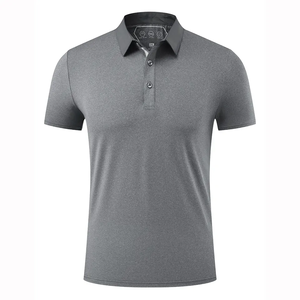 Personnalisé de haute qualité en coton grande taille pour hommes pour polos à manches courtes rayé décontracté tricoté brodé Golf respirant - Product Image 3