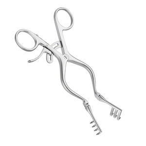 Rétracteur Adson Auto-Retenue Haute Qualité 320mm Articulé 4x3 Prongs Retractor avec Matériau en Acier Inoxydable - Product Image 5