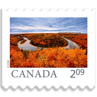 Timbres-poste canadiens, timbres-poste floraux, timbres-poste éternels, rouleau de 100 autocollants de voyage, accessoires de décoration, autocollants Visa, autocollants pour journal intime
