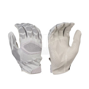 Vente en gros de gants de football américain en cuir, légers, écologiques, avec logo et couleur personnalisés de haute qualité, fabriqués au Pakistan - Product Image 1